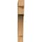 Ekena Millwork Westlake Block Smooth Bracket, Western Red Cedar, 5 1/2"W x 32"D x 40"H BKT06X32X40WTL05SWR - alternate 2